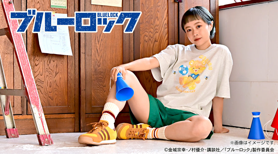 ブルーロック_Ms LUTRAコラボ ゆったりTシャツ(蜂楽 廻)