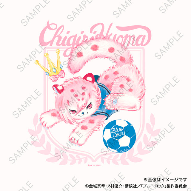 ブルーロック_Ms LUTRAコラボ ゆったりTシャツ(千切 豹馬)