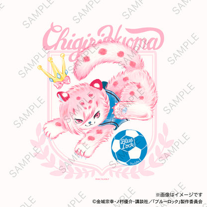 ブルーロック_Ms LUTRAコラボ ゆったりTシャツ(千切 豹馬)