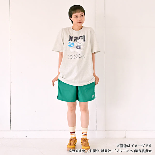 ブルーロック_Ms LUTRAコラボ ゆったりTシャツ(凪 誠士郎)