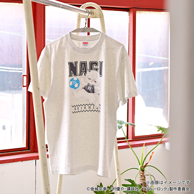 ブルーロック_Ms LUTRAコラボ ゆったりTシャツ(凪 誠士郎)