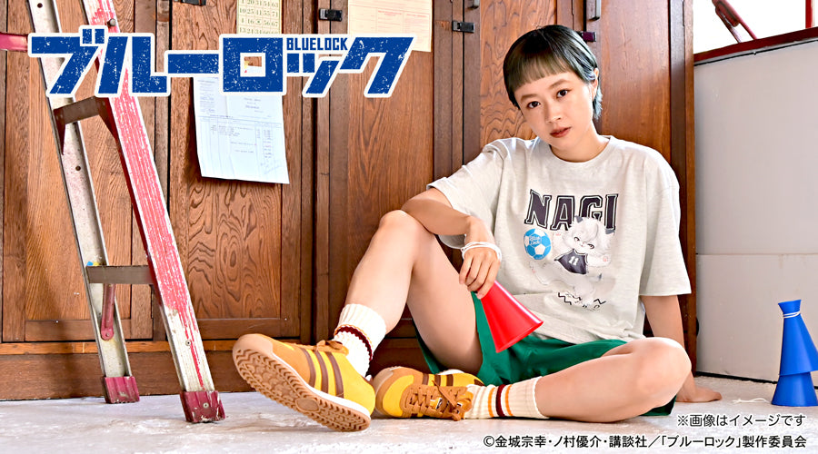 ブルーロック_Ms LUTRAコラボ ゆったりTシャツ(凪 誠士郎)