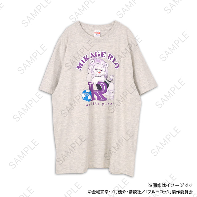 ブルーロック_Ms LUTRAコラボ ゆったりTシャツ(御影 玲王)
