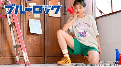 ブルーロック_Ms LUTRAコラボ ゆったりTシャツ(御影 玲王)