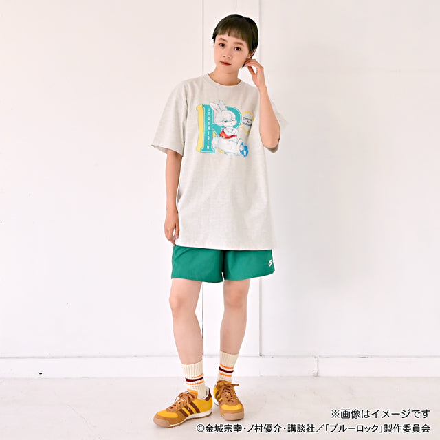 ブルーロック_Ms LUTRAコラボ ゆったりTシャツ(糸師 凛)