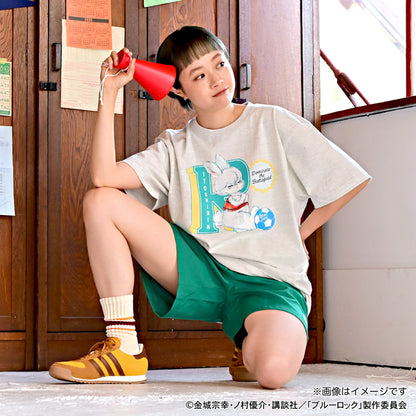 ブルーロック_Ms LUTRAコラボ ゆったりTシャツ(糸師 凛)