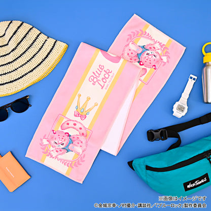 ブルーロック_Ms LUTRAコラボ マフラータオル(千切 豹馬)