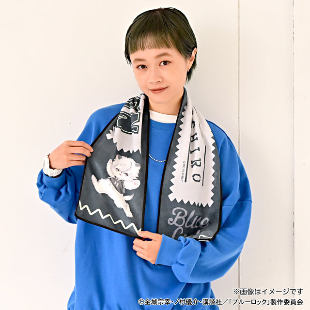 ブルーロック_Ms LUTRAコラボ マフラータオル(凪 誠士郎)