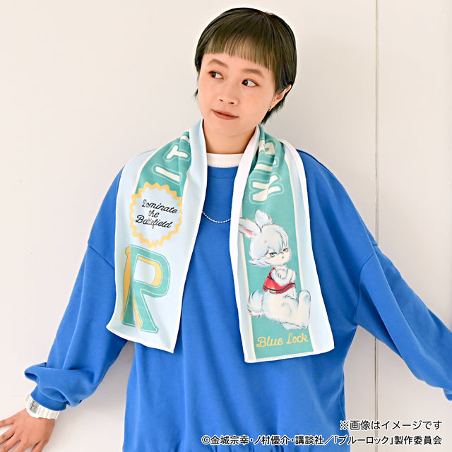 ブルーロック_Ms LUTRAコラボ マフラータオル(糸師 凛)