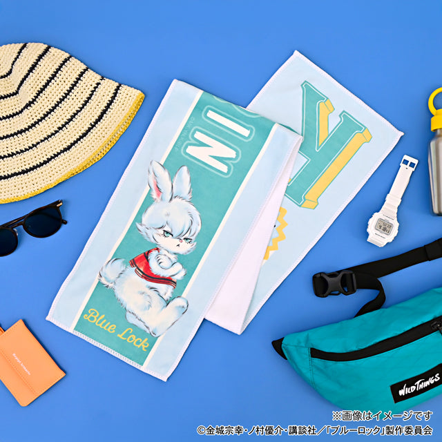 ブルーロック_Ms LUTRAコラボ マフラータオル(糸師 凛)