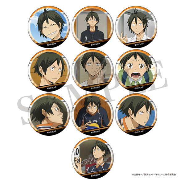 ハイキュー!!_山口がいっぱい場面写トレーディング缶バッジ 【BOX／10パック入り】