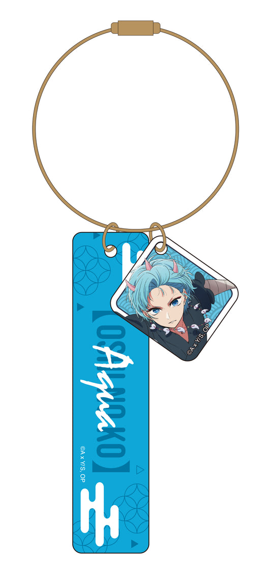 【推しの子】_ルームキーホルダー／アクア（刀鬼ver.）