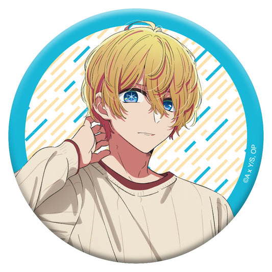 【推しの子】_グリッター缶バッジ／アクア