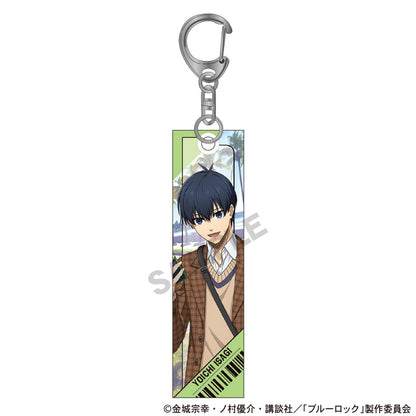 ブルーロック_アクリルスティックキーホルダー　潔世一　旅行