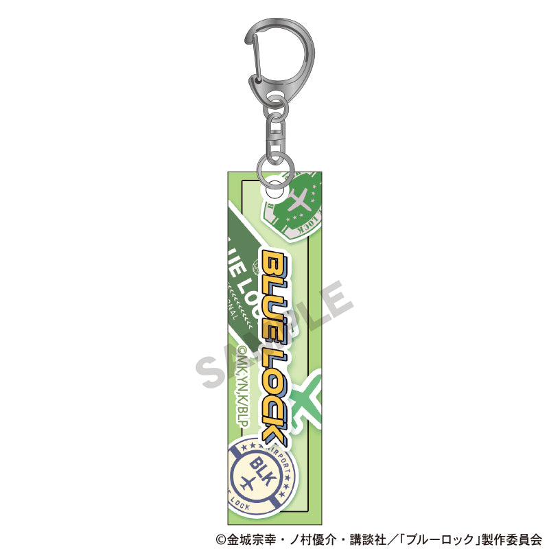 ブルーロック_アクリルスティックキーホルダー　潔世一　旅行