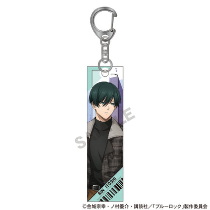 ブルーロック_アクリルスティックキーホルダー　糸師凛　旅行