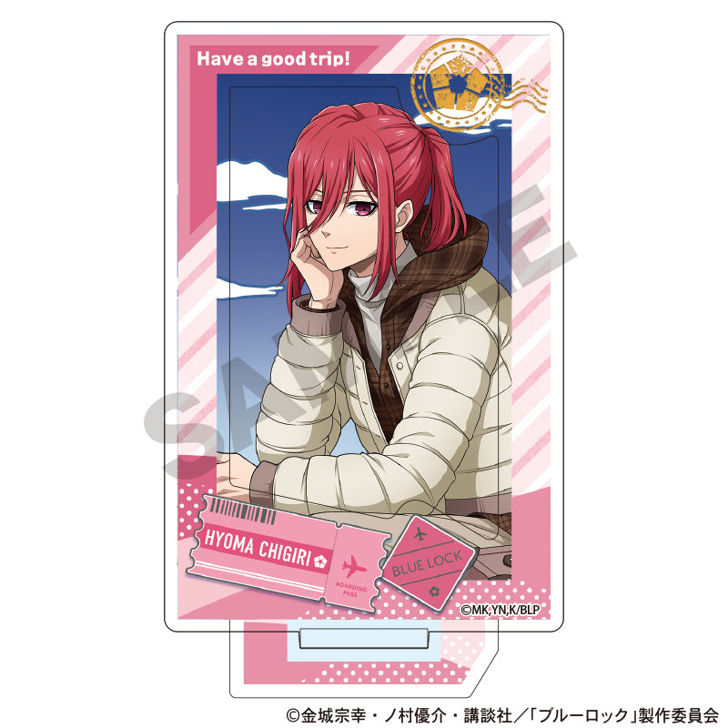 ブルーロック_フレームアクリルスタンド　千切豹馬　旅行