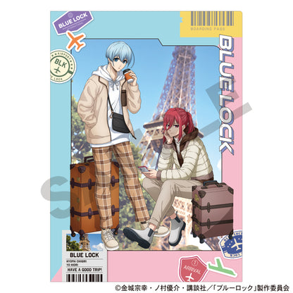 ブルーロック_シングルクリアファイル　千切豹馬＆氷織羊　旅行