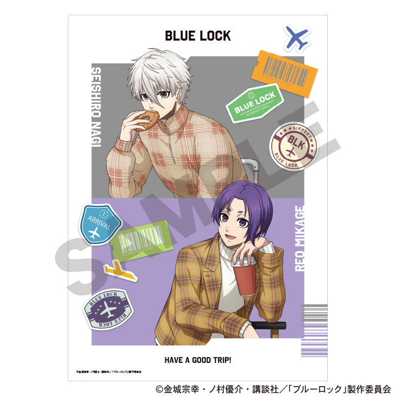 ブルーロック_シングルクリアファイル　凪誠士郎＆御影玲王　旅行
