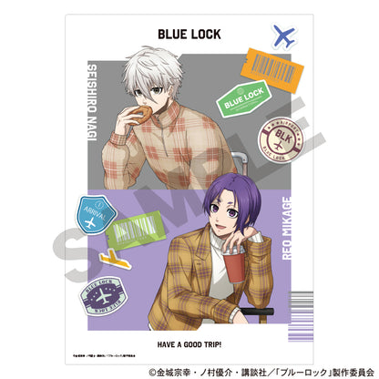 ブルーロック_シングルクリアファイル　凪誠士郎＆御影玲王　旅行