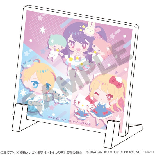 【推しの子】×サンリオキャラクターズ_ミニアクリルパネル　【推しの子】×サンリオキャラクターズA