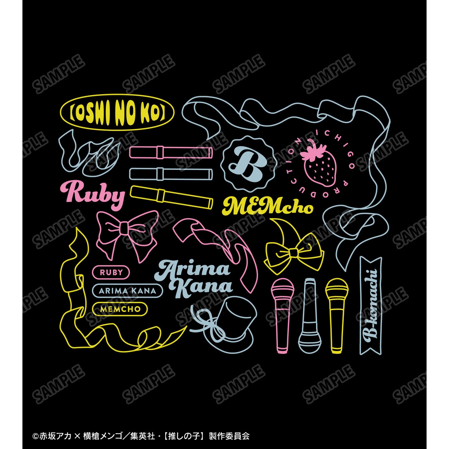 【推しの子】_B小町モチーフ Tシャツメンズ