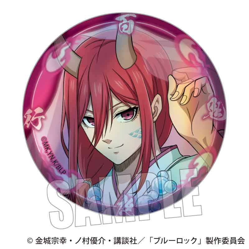 ブルーロック_トレーディングホログラム缶バッジ 百鬼夜行ver.【コンプリートBOX／6個入り】