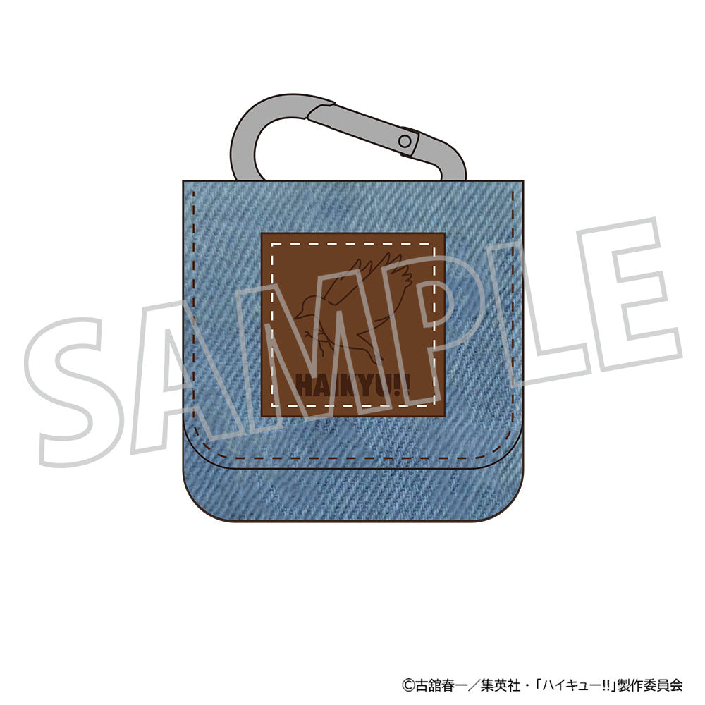 ハイキュー!!_カラビナ付きミニポーチ／烏野高校