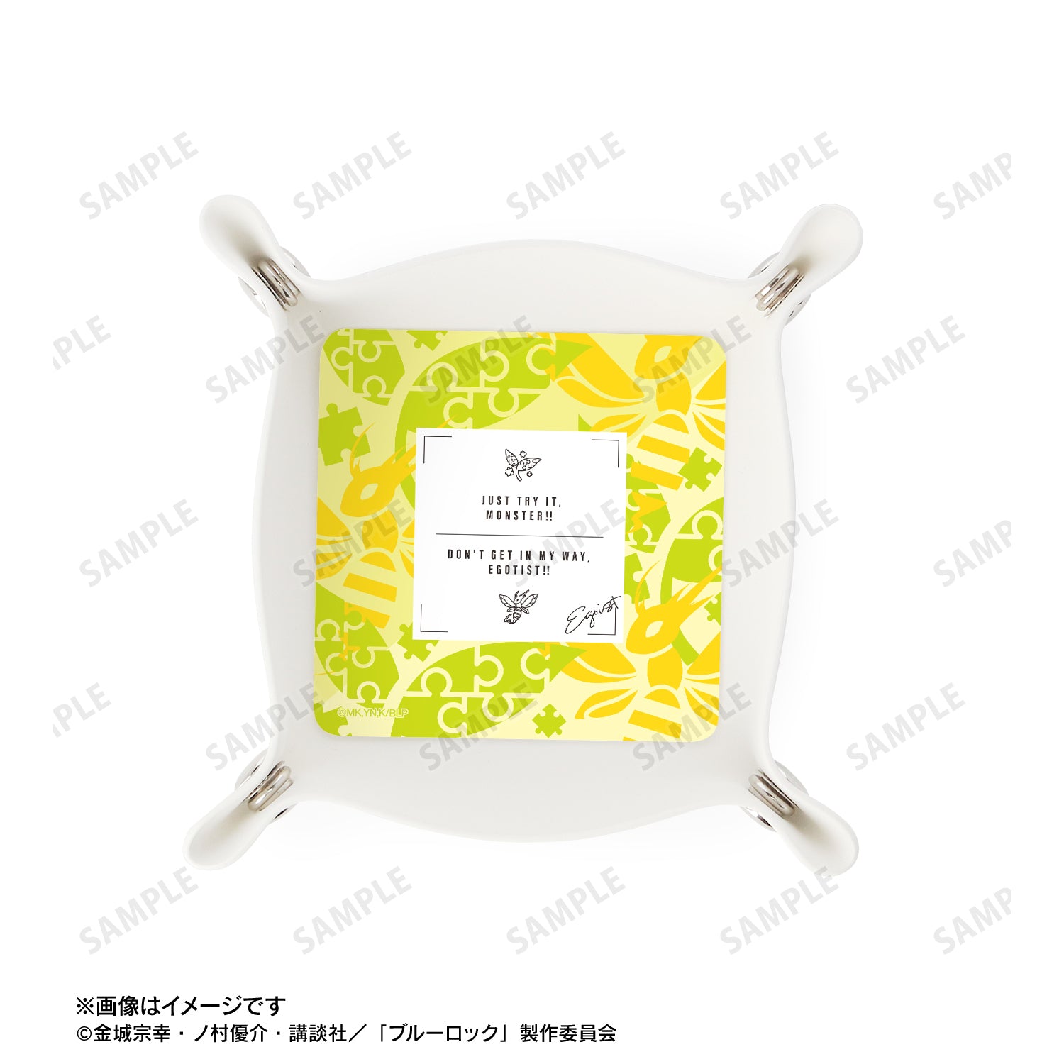 ブルーロック_潔 世一＆蜂楽 廻 モチーフ PUレザーマルチトレー