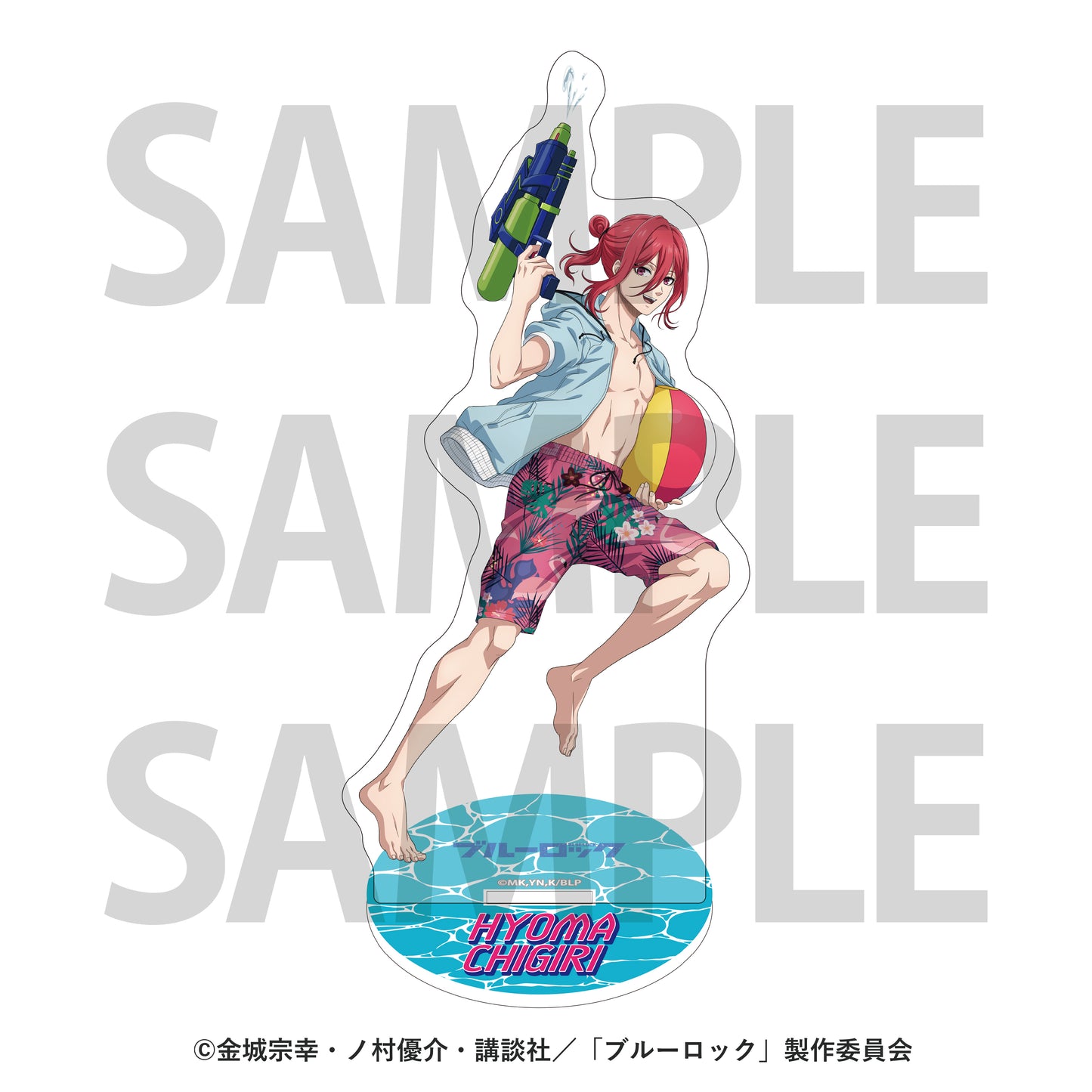 箱根小涌園ユネッサン×ブルーロック_アクリルスタンド　千切 豹馬