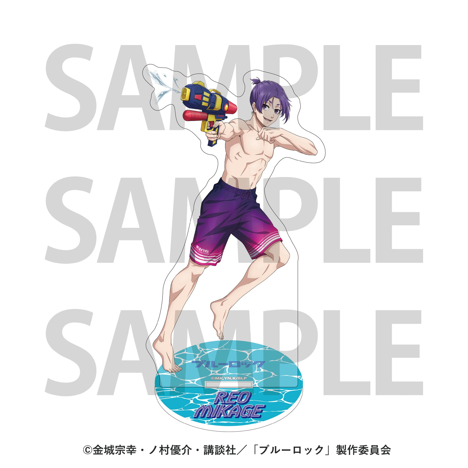 箱根小涌園ユネッサン×ブルーロック_アクリルスタンド　御影 玲王