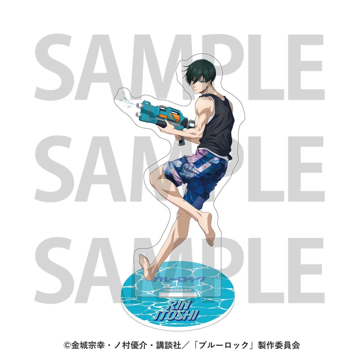 箱根小涌園ユネッサン×ブルーロック_アクリルスタンド　糸師 凛