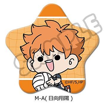 ハイキュー!!_みんなmochocho化大作戦! 第1弾 星型缶バッジ M-A 日向翔陽