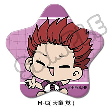 ハイキュー!!_みんなmochocho化大作戦! 第1弾 星型缶バッジ M-G 天童覚