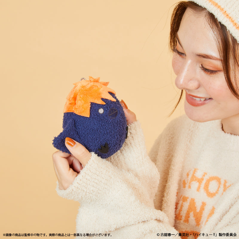 ハイキュー!!_〈ヒナガラス〉モコモコあみぐるみキーホルダー