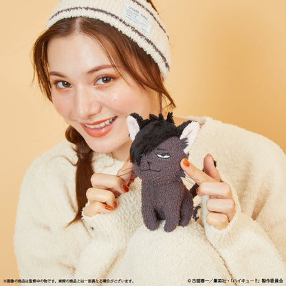 ハイキュー!!_〈クロオネコ〉モコモコあみぐるみキーホルダー