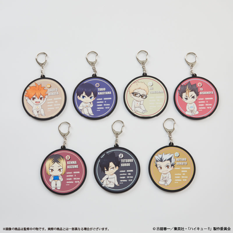 ハイキュー!!_〈月島 蛍〉持ち運べるラバーコースター