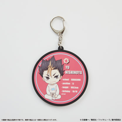 ハイキュー!!_〈西谷 夕〉持ち運べるラバーコースター