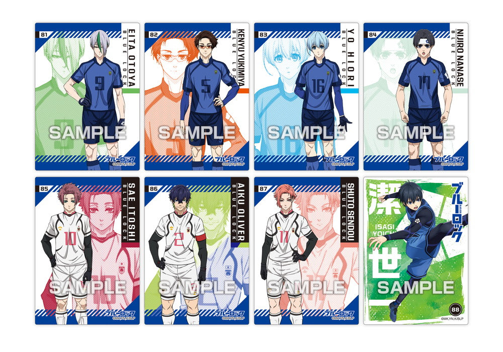 ブルーロック_【食玩】クリアカードコレクションガム3 初回生産限定BOX購入特典付き【BOX／16パック入り】