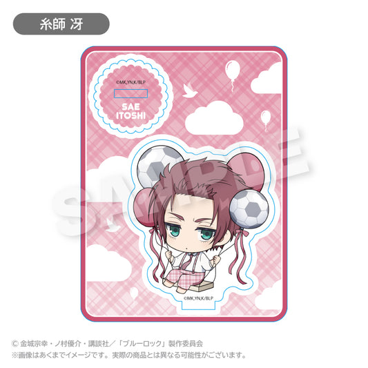 ブルーロック_ミニキャラアクリルマスコット ばるんこ ver. 糸師 冴	