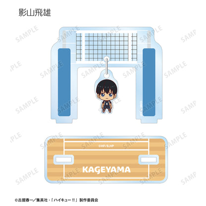 ハイキュー!!_トレーディング ちょこんと！ ゆらゆらアクリルスタンド ver.A(単位/BOX)【コンプリートBOX/9パック⼊り】