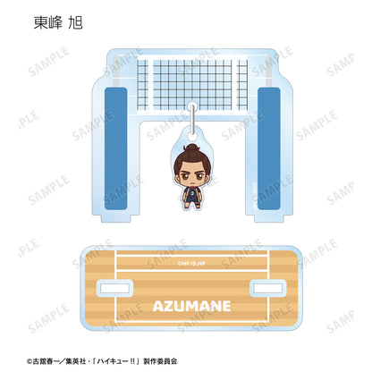 ハイキュー!!_トレーディング ちょこんと！ ゆらゆらアクリルスタンド ver.A(単位/BOX)【コンプリートBOX/9パック⼊り】