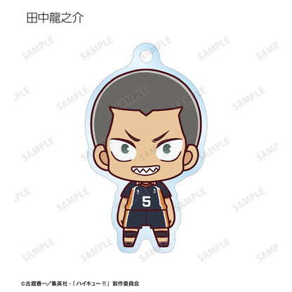 ハイキュー!!_トレーディング ちょこんと！ アクリルキーホルダー ver.A(単位/BOX)【コンプリートBOX/9パック⼊り】