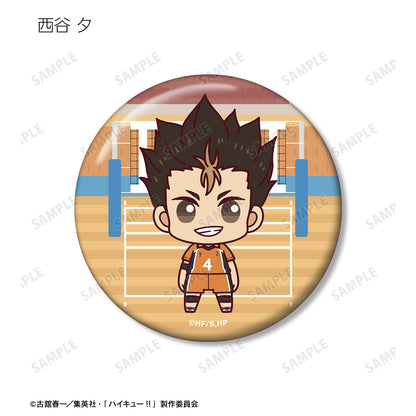 ハイキュー!!_トレーディング ちょこんと！ 缶バッジ ver.A(単位/BOX)【コンプリートBOX/9パック⼊り】