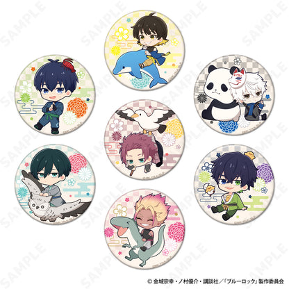 ブルーロック_トレーディング缶バッジ ミニキャラVer. Ninja Style【BOX／7個入り】