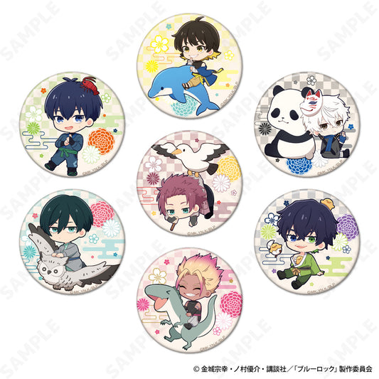 ブルーロック_トレーディング缶バッジ ミニキャラVer. Ninja Style【BOX／7個入り】