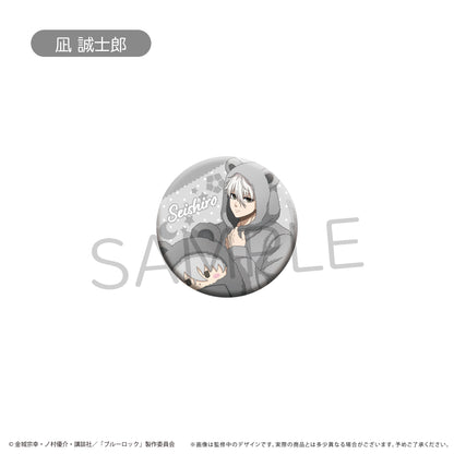 ブルーロック_トレーディング缶バッジ くるみパジャマver.　【コンプリートBOX／6個入り】
