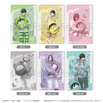 ブルーロック_グリッターアクリルブロック くるみパジャマver.　蜂楽 廻