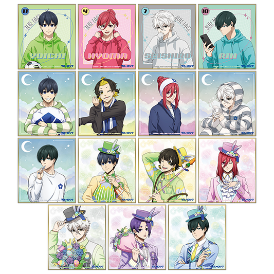 ブルーロック2期_ミニ色紙コレクション　【BOX／15パック入り】