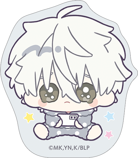 ブルーロック_ステッカー／（みにぴえんず）凪 誠士郎